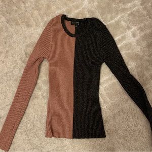 INTERMIX glittery shirt